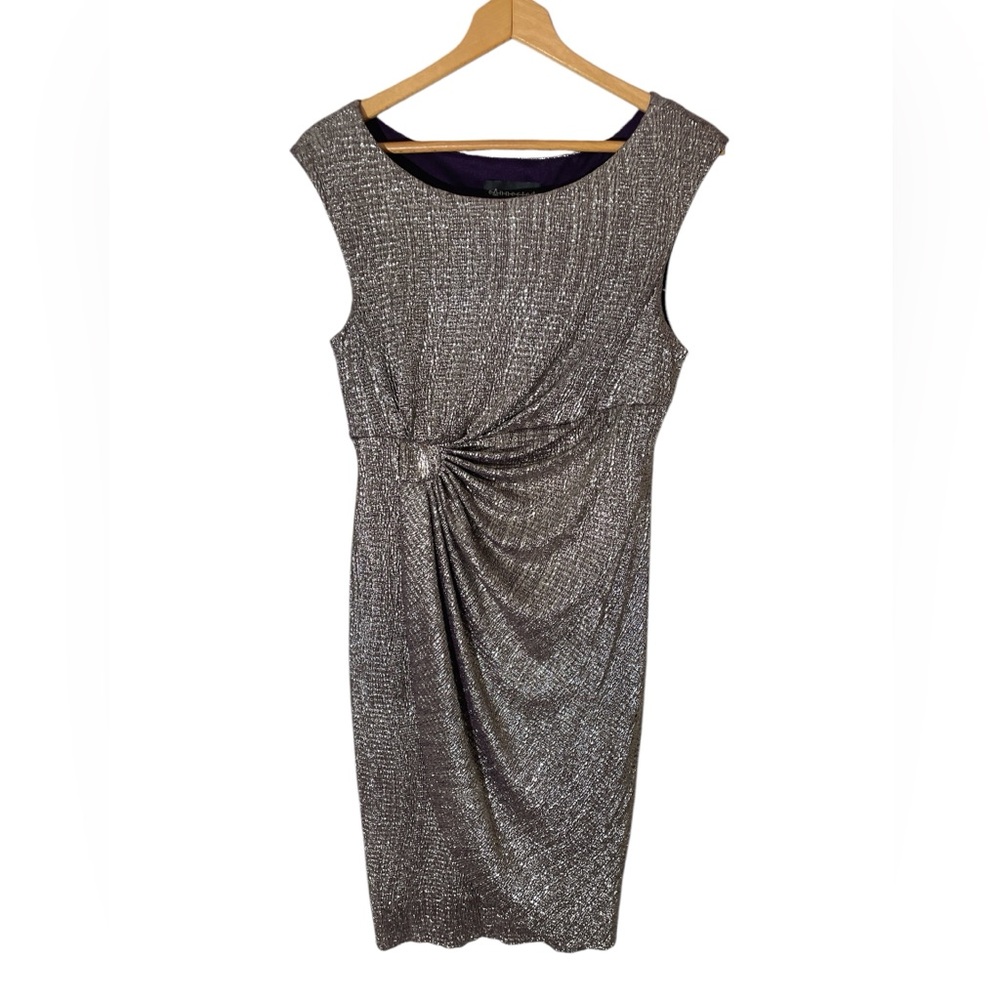 C36- Women’s Connected Midi Stretch Dress Size 12 Large